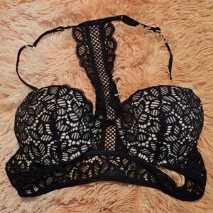 Elegant Black Lace Bra